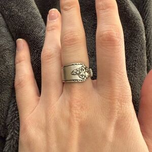 Silver Spoon Ring